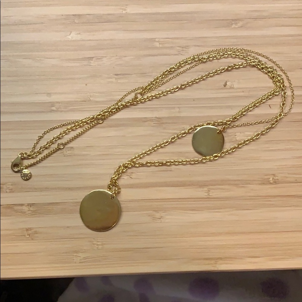 J.Crew Gold Layered Necklace - Picture 4 of 5
